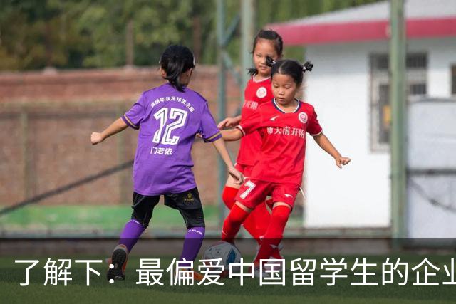 了解下：最偏爱中国留学生的企业？
